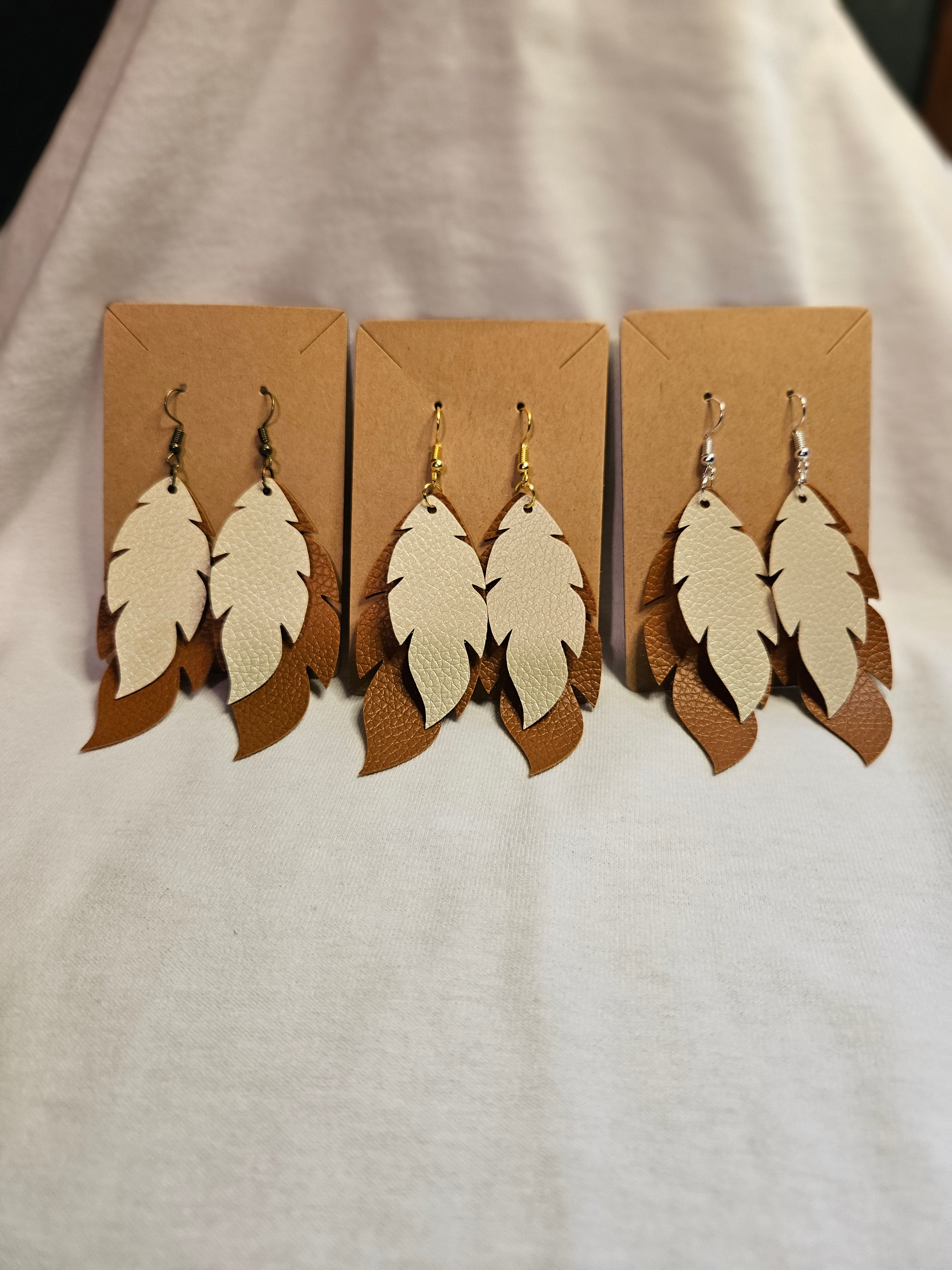 Feathers of Fall Earrings