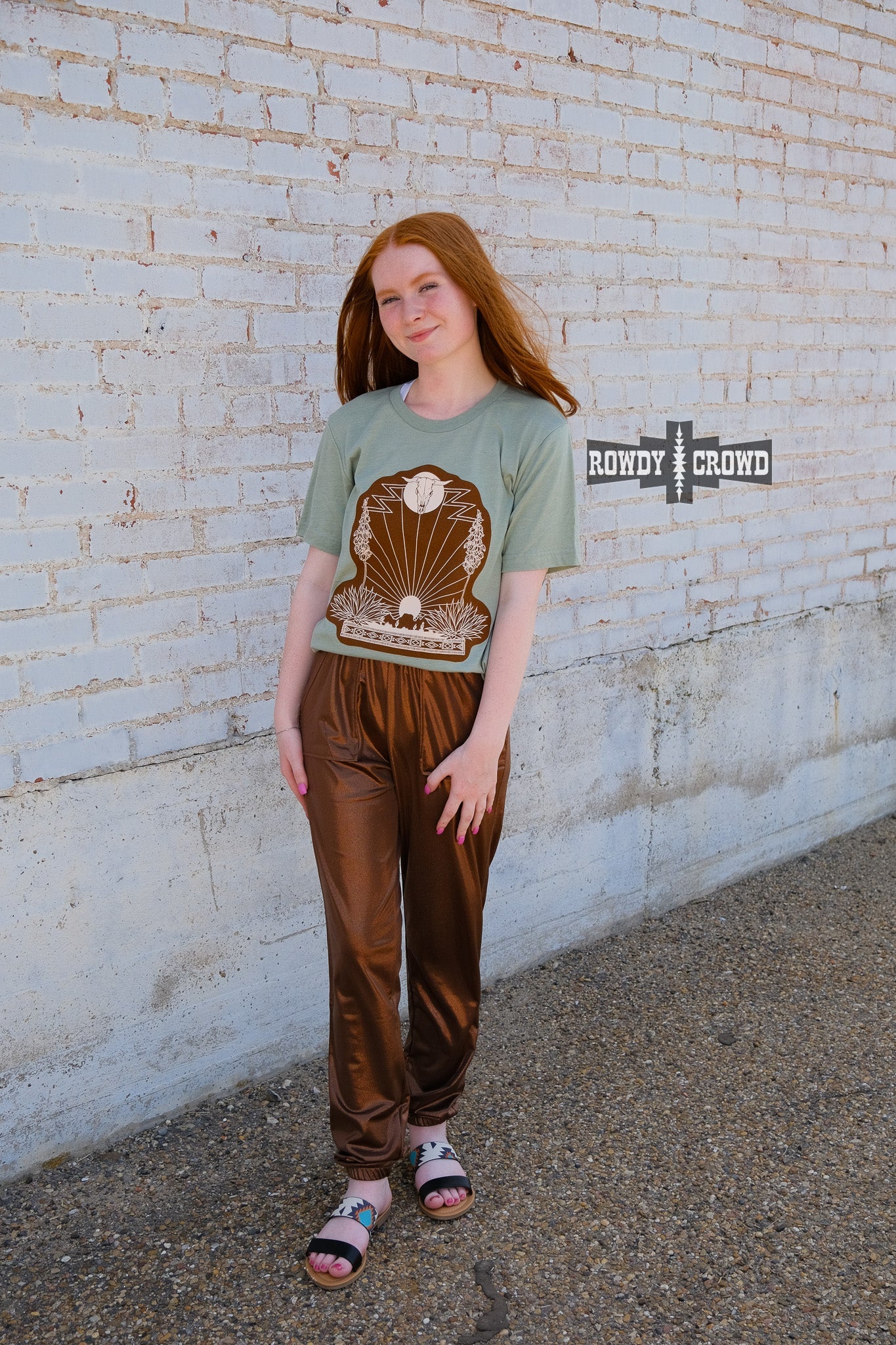 Copper Fire Pants