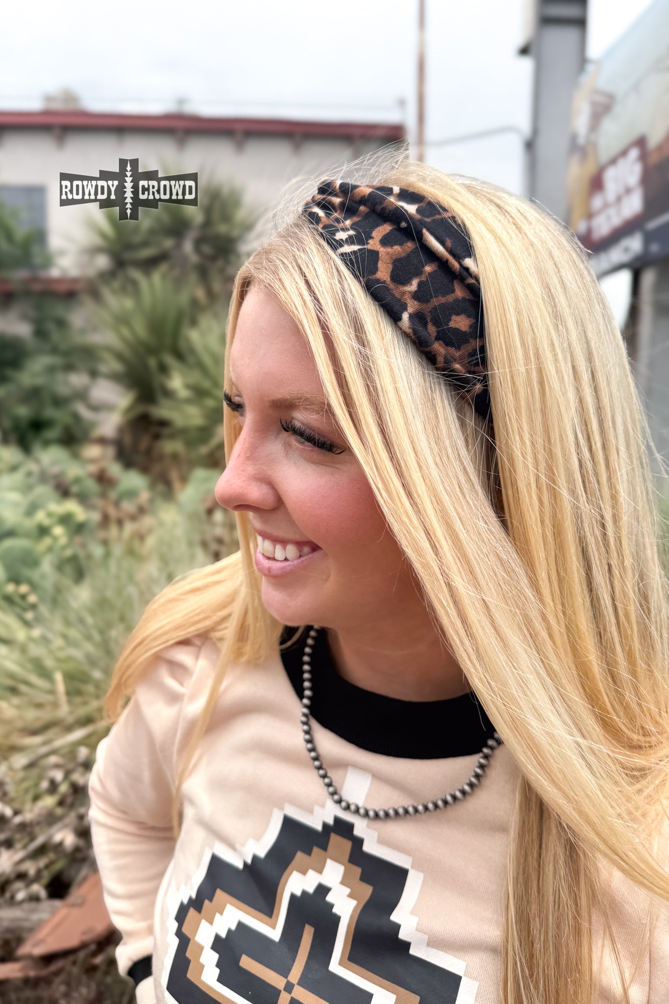 Lazy Leopard Headband