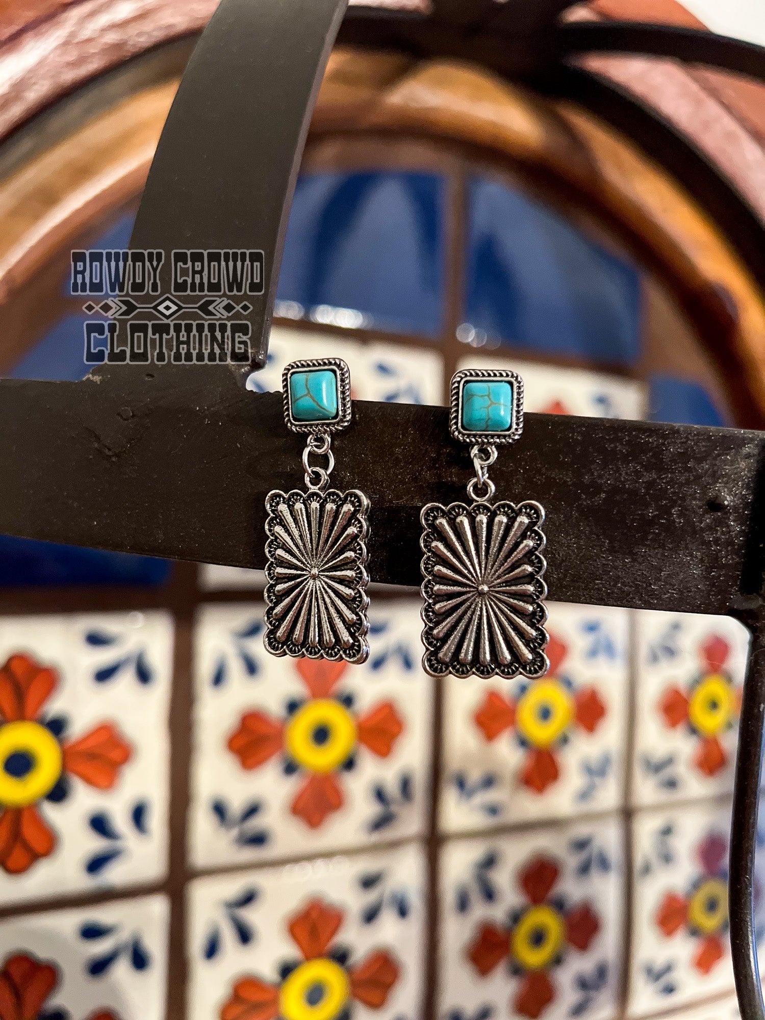 Western Accessories, Western Jewelry, Earrings for Women, Southwestern Jewelry, Western Jewelry Wholesale, Cowgirl Jewelry, Western Wholesale, Wholesale Accessories, Wholesale Jewelry, western boho earrings, silver and turquoise earrings, turquoise stone earrings, turquoise western earrings, turquoise jewelry, turquoise earrings, western earrings, concho earring