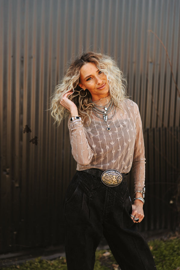 Lariet Lace Bone Color