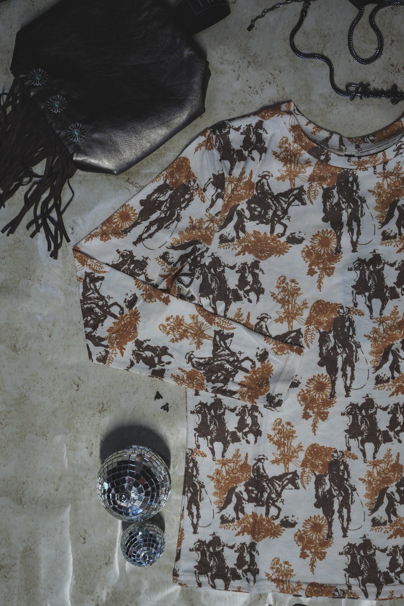 Fall Fencelines Long sleeve Tee