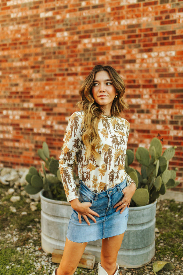 Fall Fencelines Long sleeve Tee