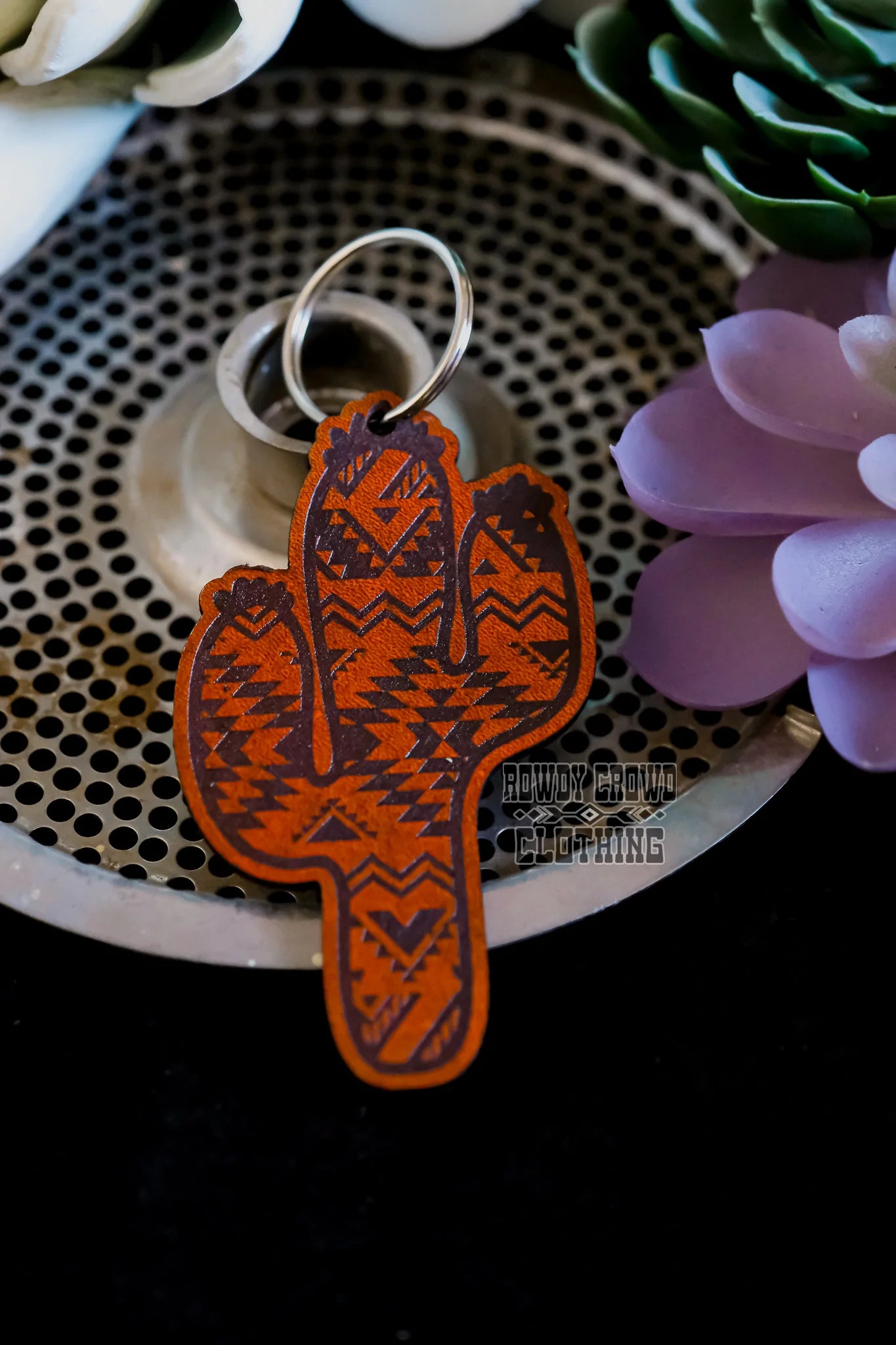 western keychains, western accessories, leather keychain, western accessories, western car accessories, western wholesale, western wholesale accessories, keychains, cactus keychain