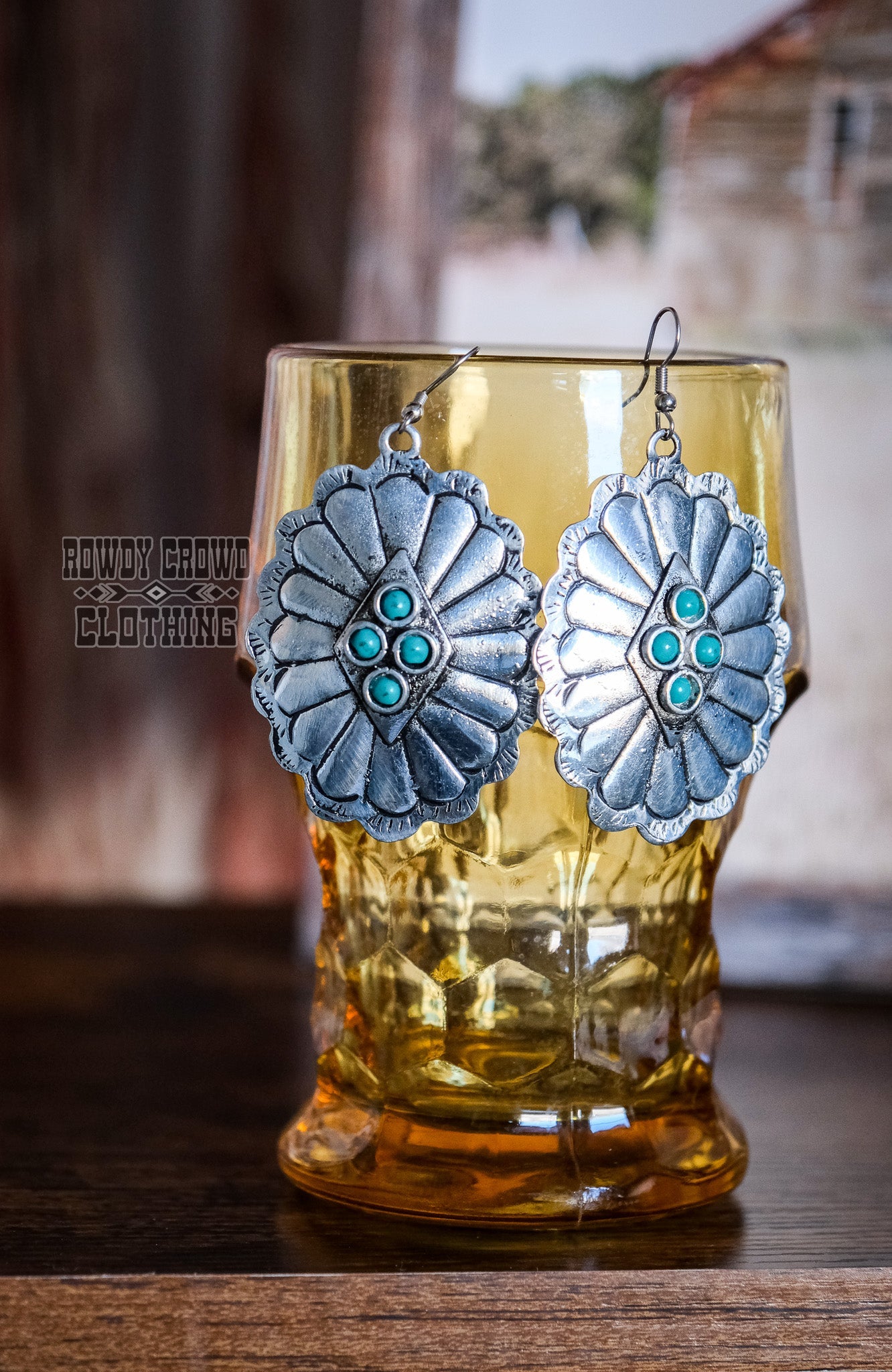 Western Accessories, Western Jewelry, Earrings for Women, Southwestern Jewelry, Western Jewelry Wholesale, Cowgirl Jewelry, Western Wholesale, Wholesale Accessories, Wholesale Jewelry, womens western earrings, turquoise earrings, western boho earrings, western concho earrings, concho jewelry, turquoise concho earrings