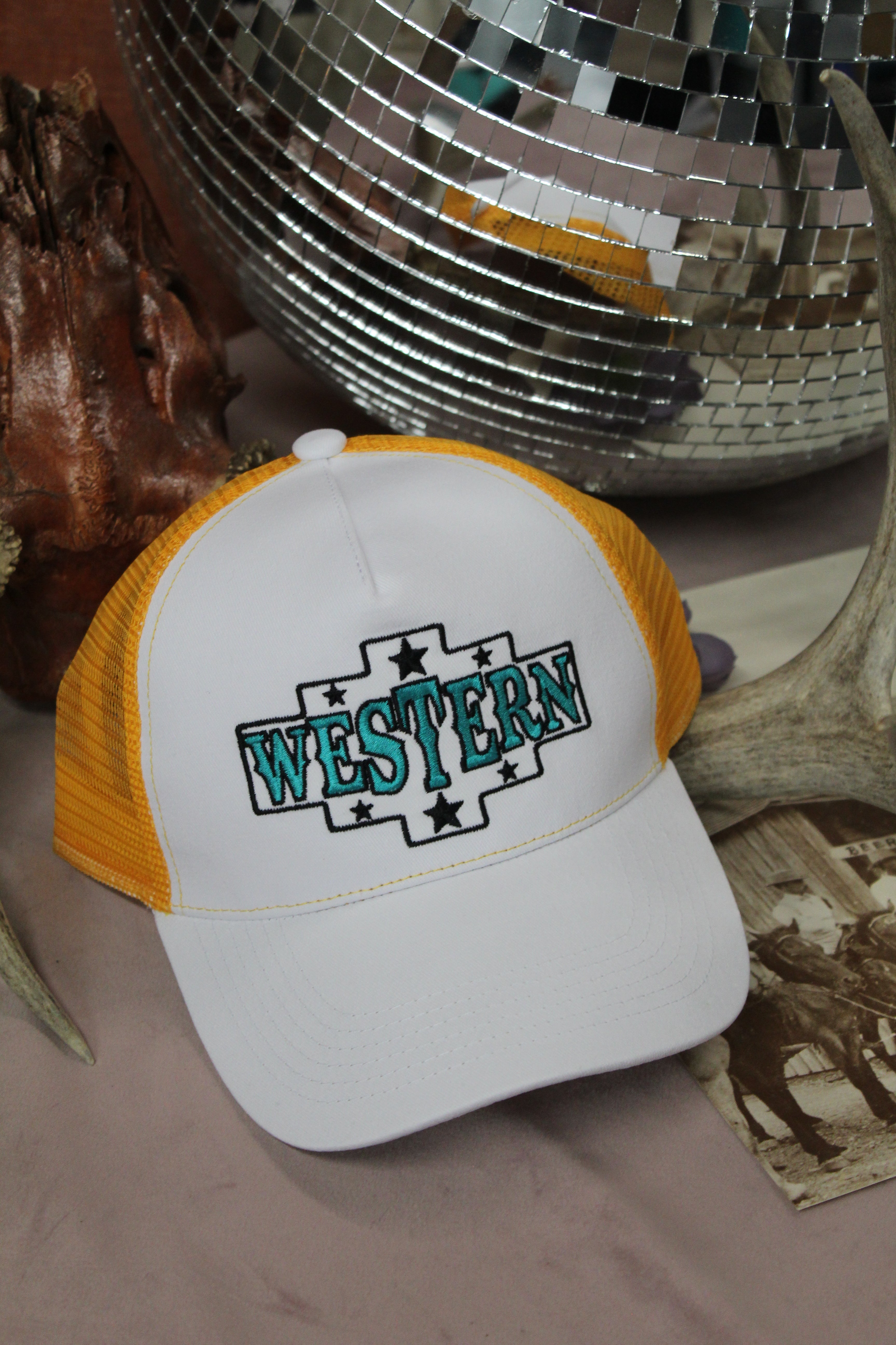 western trucker cap, western cap, womens caps, gettin western, western caps, western baseball caps, western snapbacks, cowboy snap backs, mesh cowboy hat, western wholesale, western accessories, wholesale clothing and accessories, womens wholesale clothing and accessories