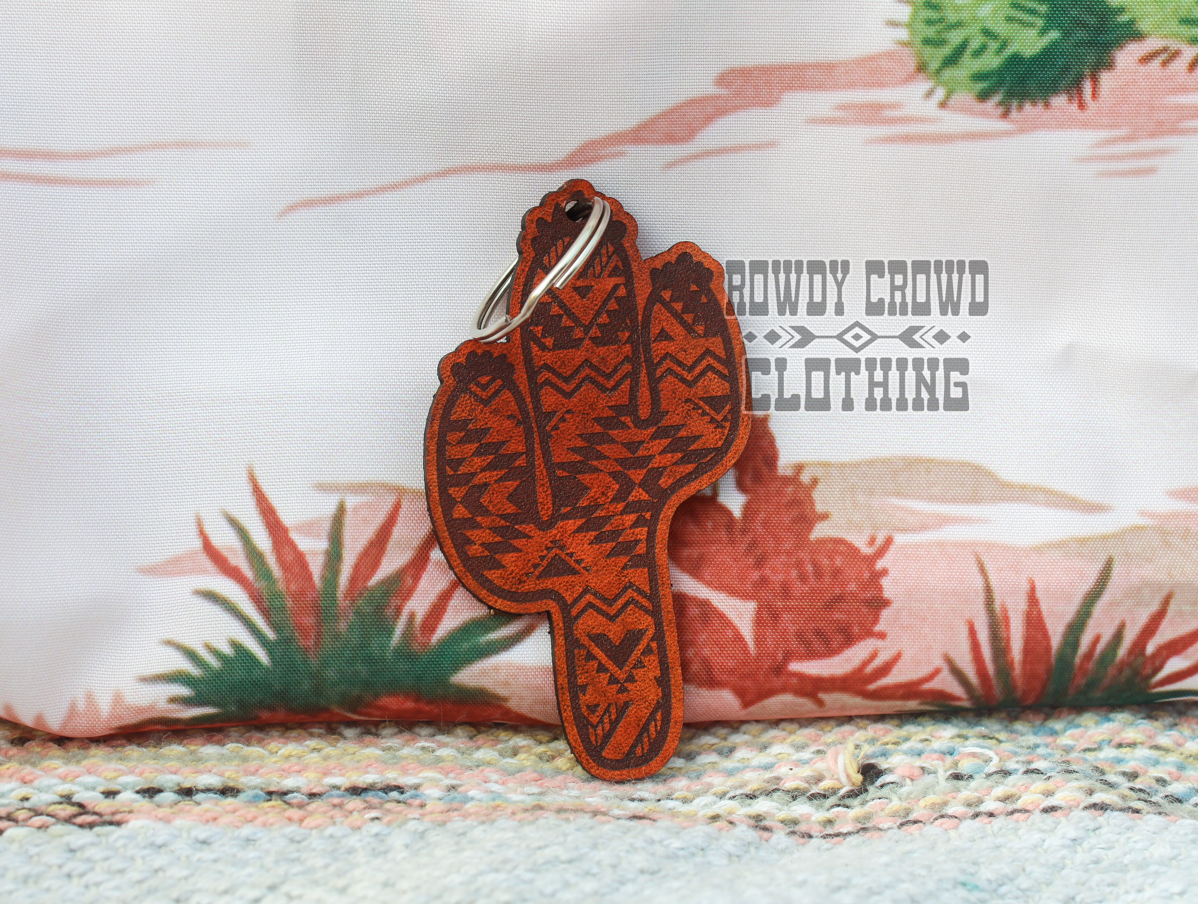western keychains, western accessories, leather keychain, western accessories, western car accessories, western wholesale, western wholesale accessories, keychains, cactus keychain