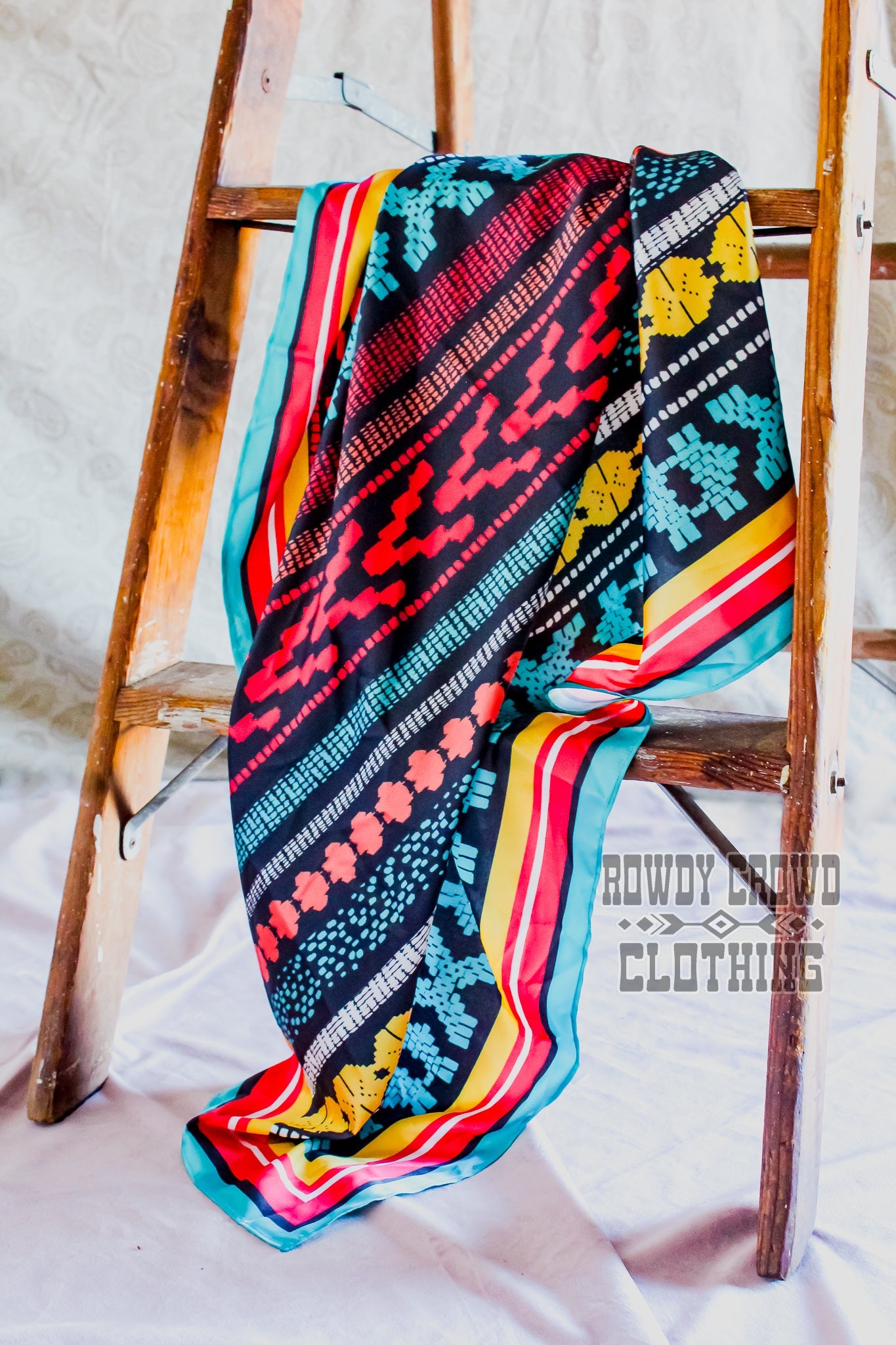 Women's scarf, Western Accessories, Western Apparel, Western Wholesale, western wild rags, cowboy rags, cowboy scarf, Wholesale Accessories, Wholesale Apparel, colorful wild rags, bright wild rags, boho western, boho wild rag
